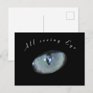 Carte postale - Œil omniscient