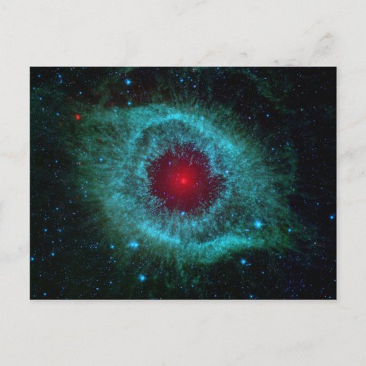 Carte Postale Oeil poussiéreux d'Helix Nebula par le télescope S (Devant)