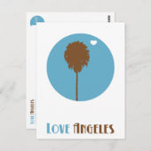 Carte Postale oeil tombé amoureux... (Devant / Derrière)