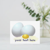 Carte postale Oeuf (Debout devant)