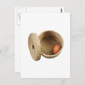 Carte Postale Oeuf dans le panier (Devant / Derrière)
