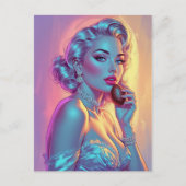 Carte Postale OEuf de chocolat à l'épingle longue (Devant)