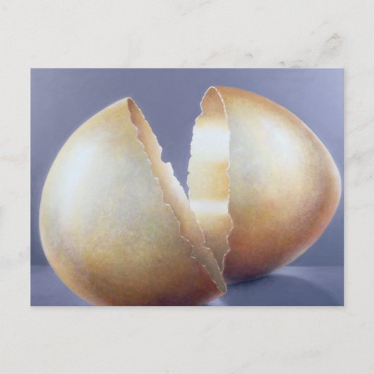Carte Postale Oeuf de l'âge de bronze fissuré (Devant)