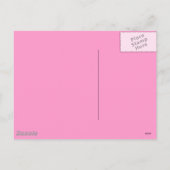 Carte postale Oeuf de Pâques (rose) (Dos)