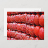 CARTE POSTALE OEUF DE PÂQUES UKRAINIEN (Devant / Derrière)