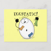 Carte Postale Oeuf Eggstatic-Enthousiaste (Devant)