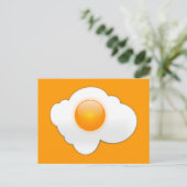 Carte Postale Oeuf frit (Debout devant)