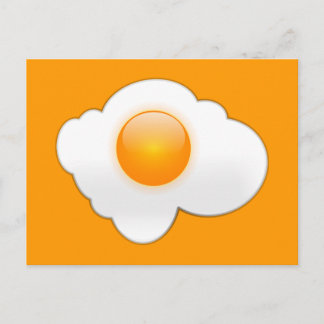 Carte Postale Oeuf frit