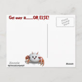 Carte Postale Oeuf Grincheux (Dos)