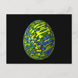 Carte Postale Oeuf psychadélic 2