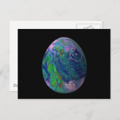 Carte Postale Oeuf psychadélique 7 (Devant / Derrière)