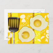 CARTE POSTALE OEUFS (Devant / Derrière)