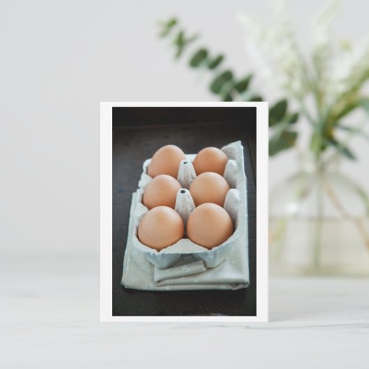 Carte Postale Oeufs (Debout devant)