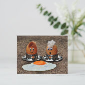 Carte Postale OEufs amusants (Debout devant)