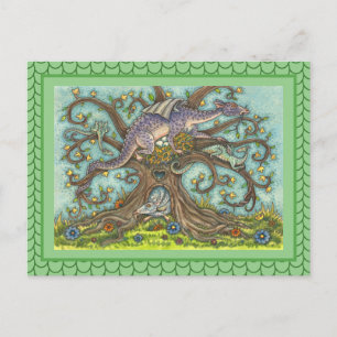 CARTE POSTALE OEUFS DE DRAGON, FAUTEUILS MÉDIÉVAUX, ART FOLK IMA