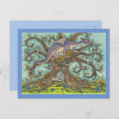 CARTE POSTALE OEUFS DE DRAGON, FAUTEUILS MÉDIÉVAUX, OEUFS D'IMAG (Devant / Derrière)