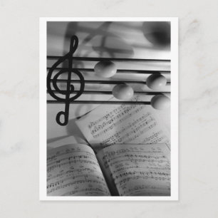 Carte Postale OEufs de musique