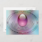 Carte postale OEufs de Pâques (Devant / Derrière)