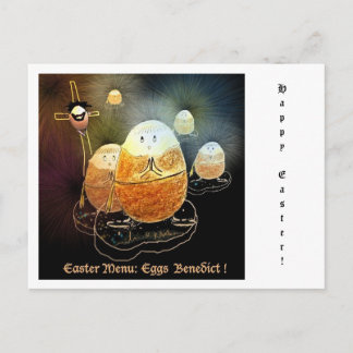 Carte postale Oeufs de Pâques Benedict