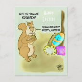 Carte Postale Œufs de Pâques cachés (Devant)