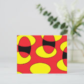 Carte Postale Oeufs d'un démon - Ken Gage Art Abstrait (Debout devant)