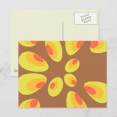 Carte Postale oeufs durs rétro (Devant / Derrière)