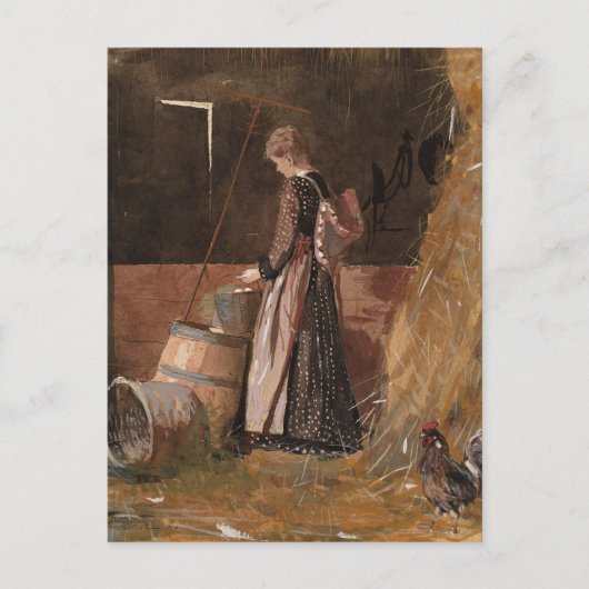 Carte Postale Œufs frais | Winslow Homer (Devant)