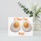 Carte Postale Oeufs frits (Debout devant)