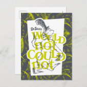 Carte Postale Oeufs verts et jambon | Impossible (Devant / Derrière)