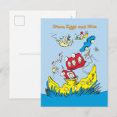 Carte Postale Oeufs verts et jambon | Je Ne Les Aime Nulle Part (Devant / Derrière)