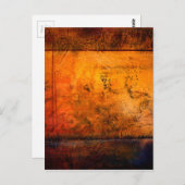 Carte Postale Oeuvre Abstraite classique (Devant / Derrière)