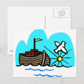 Carte Postale OEuvre chrétienne de Noah_1 (Devant / Derrière)