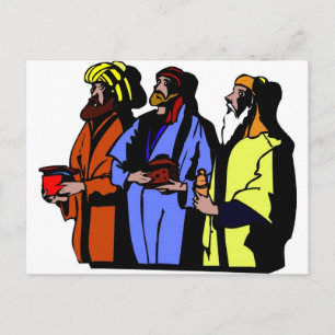 Carte Postale OEuvre chrétienne de Wisemen