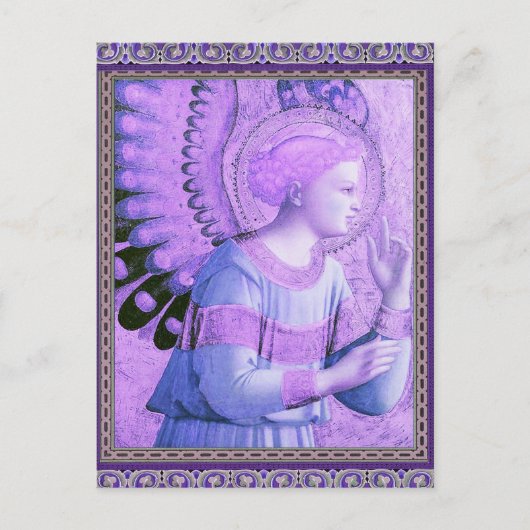 Carte Postale Oeuvre d'Angel vintage (Devant)