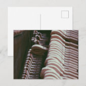 Carte Postale Œuvre d'art de piano cool (Devant / Derrière)