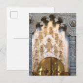 Carte Postale Œuvre d'art de saint chrétien (Devant / Derrière)