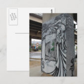 Carte Postale Œuvre d'art graffiti de Deep Ellum #37 (Devant / Derrière)