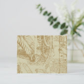 Carte Postale Oeuvre D'Art Leonardo Da Vinci (Debout devant)