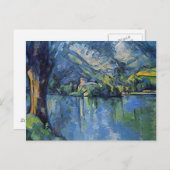 Carte Postale Oeuvre d'art Paul Cezanne (Devant / Derrière)