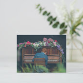 Carte Postale Œuvre d'art pour piano cool (Debout devant)