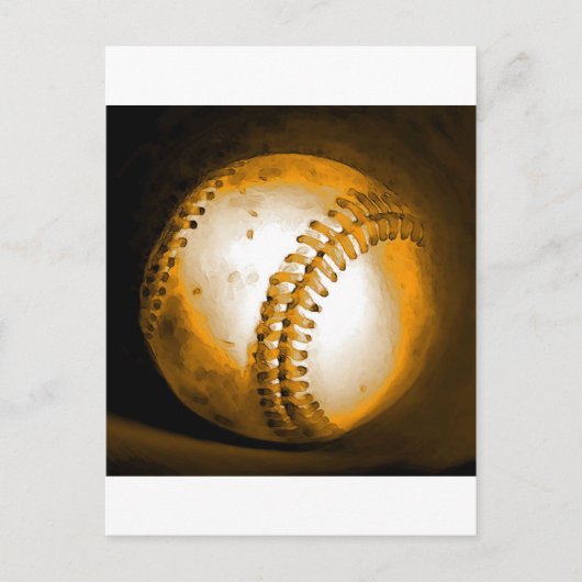 Carte Postale Oeuvre De Baseball (Devant)