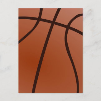 Carte Postale Oeuvre de basket-ball