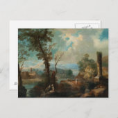 Carte Postale Oeuvre de Claude Lorrain (Devant / Derrière)