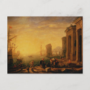 Carte Postale Oeuvre de Claude Lorrain