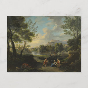 Carte Postale Oeuvre de Claude Lorrain