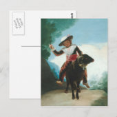 Carte Postale Oeuvre De Goya (Devant / Derrière)