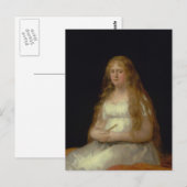Carte Postale Oeuvre De Goya (Devant / Derrière)