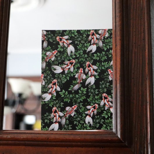 Carte Postale Oeuvre de Koi Pond Fish