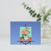 Carte Postale Oeuvre de Tournesols de Van Gogh, Goodland, KS (Debout devant)