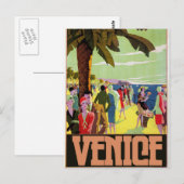 Carte Postale Oeuvre de Venise Travel (Devant / Derrière)